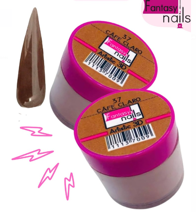 ACRILICO #37 CAFE CLARO FANTASY NAILS